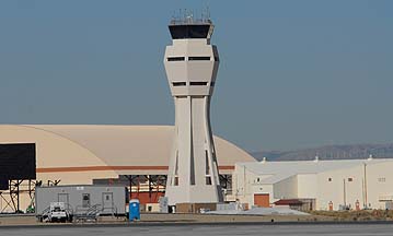 Edwards Air Force Base control tower, October 23, 2008